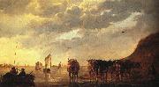 CUYP, Aelbert Herdsman with Cows by a River dfg oil painting picture wholesale